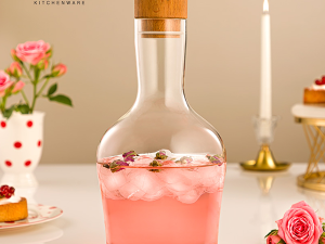 بطری آب درب چوبی 1.5 لیتر لیمون پلاستیک 2272