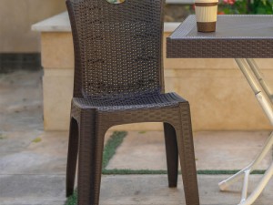 صندلی حصیری هایکا هوم کت پلاستیک 2130