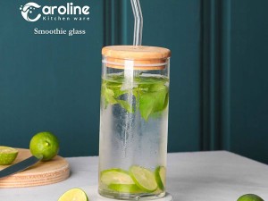 لیوان اسموتی گرد کارولین CAROLIN