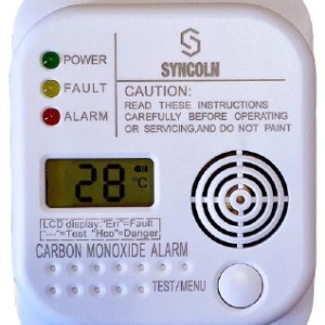 سنسور هشدار دهنده گاز مونواکسید کربن سینکلن Syncoln ساخت انگلستان