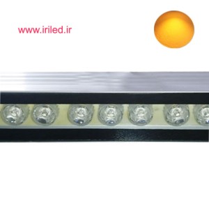 وال واشر 18وات انبه ای (امبر- Amber - زرد تیره)  - چیپ تایوان اصل- پروژکتور خطی-50 سانتیمتر