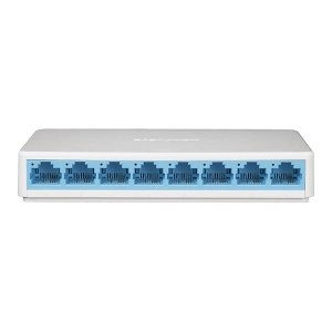 سوییچ 8 پورت مگابیت و دسکتاپ مرکوسیس MS108