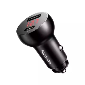 شارژر فندکی 2 پورت 20 وات هویت CC-6810