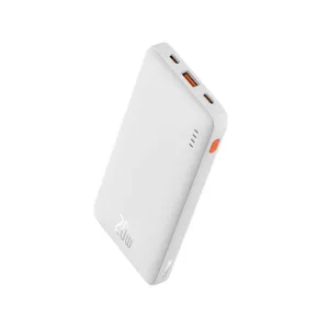 پاوربانک بیسوس 20 وات Airpow 10 هزار وات PPQD090002 سفید