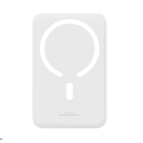پاور بانک 20 وات بیسوس Magnetic Mini 20 هزار وات PPCX150002 سفید