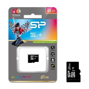کارت حافظه‌ Micro SDHC سیلیکون پاور استاندارد UHS-I U1 سرعت 85MBps ظرفیت 128 گیگابایت