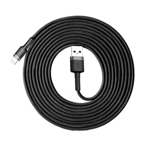 کابل تبدیل USB به لایتنینگ 3 متری بیسوس CALKLF-RG1