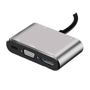 هاب 5 پورت  Type-C to HDMI VGA 5 in 1