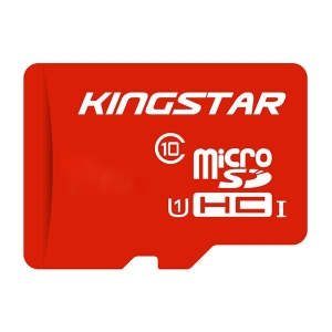کارت حافظه‌ Micro SDHC کینگ استار C10 U1 سرعت 85Mb/s ظرفیت 16 گیگابایت با آداپتور