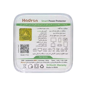 محافظ برق هوشمند تایمردار هادرون مدل P103 رنگ سفید