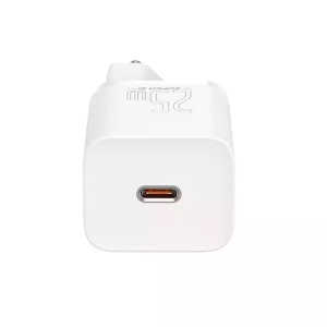 شارژر دیواری فست شارژ باسئوس Baseus Super Si 1C 25W CCCJG25CE TZCCSUP-L02 EU توان 25 وات همراه کابل