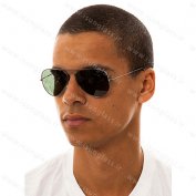 عینک آفتابی خلبانی ریبن مشکی rayban