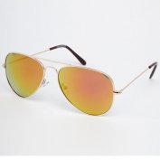 خرید اینترنتی عینک آفتابی  آینه ای آتشی River Island Mirrored Aviator