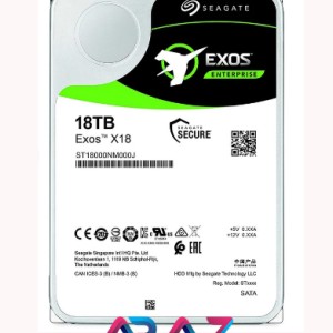 Seagate 18TB Exos X18 ST18000NM005J SAS 512e-4Kn