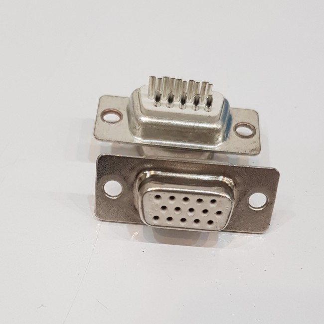 کانکتور DB-15 مادگی رو پنلی, DB-15 famale panel mount Connector