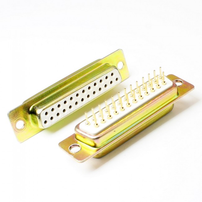کانکتور DB-25 مادگی روبردی, DB-25 famale straight board mount connector