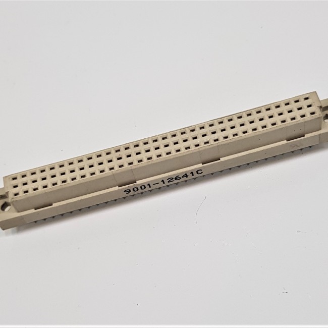 کانکتور DIN 41612 نوع C، مادگی، سه ردیف 64 پایه، DIN 41612 Connector Type C, Female, 2x32 Pin,(ac)