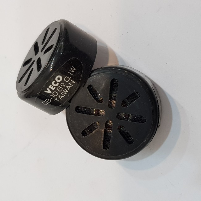 بلندگوی 8 اهم 0.1 وات 23 میلیمتر با شدت صوت بالا، High SPL Speaker 8 ohm 0.1 watt 23mm