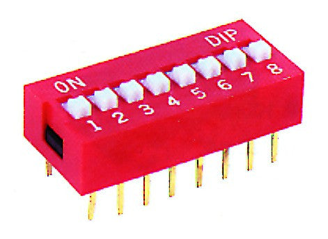 دیپ سوئیچ 8 کلید 16 پین، DIP SWITCH 8 POLE