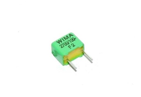 خازن ام کا تی MKT WIMA 2.7nF 100V