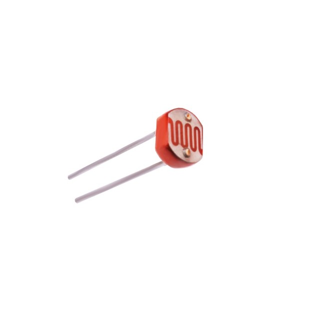LDR مقاومت تابع نور 5mm  (بسته بندی ۱۰۰ عددی)