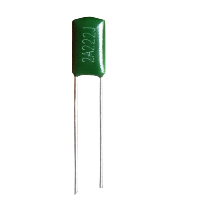 خازن پلی استر %10± 2.2nF 100V  (بسته 10 عددی)
