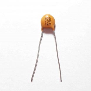 خازن  عدسی سرامیکی  1nF 1kV (بسته 10 عددی)