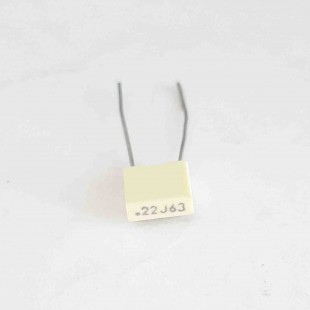 خازن ام کا تی %5± MKT 220nF 63V  (بسته 10 عددی)