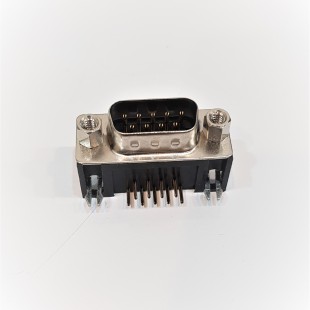 کانکتور DB-9نری رایت, سوزنی,  DB-37 male right angle board mount Connector