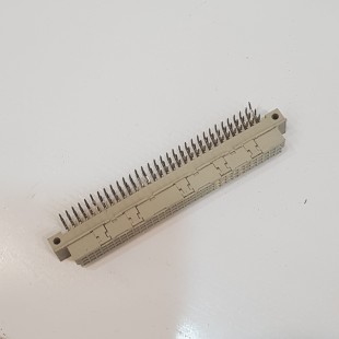 کانکتور DIN 41612 نوع C، سه ردیف 96پایه، رایت انگل، DIN 41612 Connector Type E, 3x32 Pin (ac) Right angle