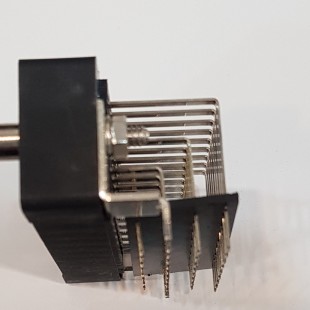 کانکتور وینچستر رایت انگل 34 پایه رو بردی , Winchester Cannector Right angle Female PCB mount