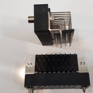 کانکتور وینچستر رایت انگل 34 پایه رو بردی , Winchester Cannector Right angle Female PCB mount