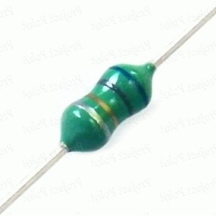 سلف مقاومتی 6.8uH 1/4W (بسته 10 عددی)