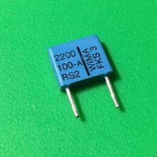 خازن ام کا تی MKT WIMA FKS 100nF 100V