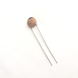 خازن عدسی سرامیکی 47pF 50V ±10% (بسته 10 عددی)