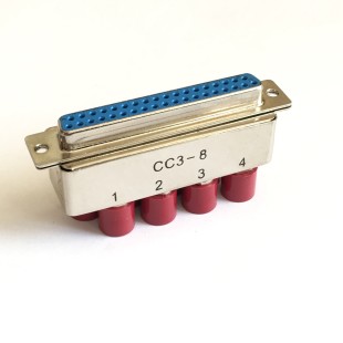 DB37 to CC3-8/1pc 2M Coaxial