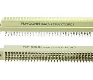 کانکتور DIN 41612 نوع C مادگی، سه ردیف 96 پایه صاف، DIN 41612 Connector Type C female stright, 3x32 Pin,(abc)