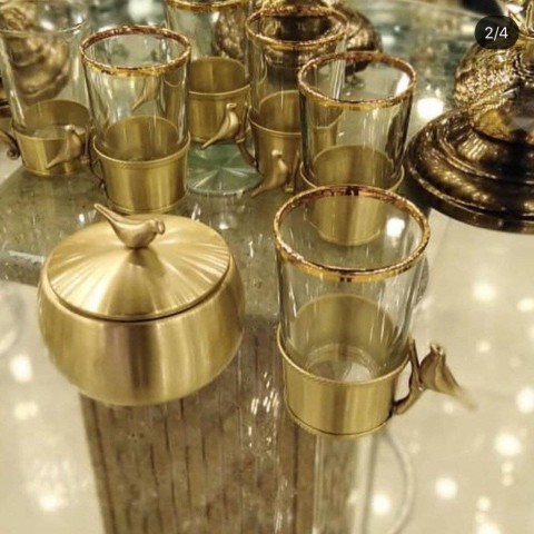 چای خوری برنجی