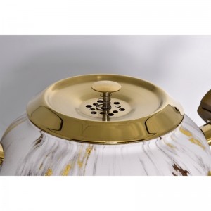 سماور گازی کروپ ست مدل ساحر کد 700118 گنجایش 6 لیتر