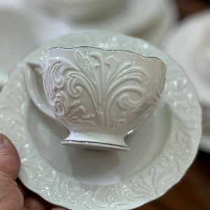 سرویس چایخوری ایپک لب نقره ای