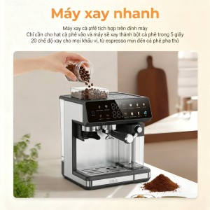 اسپرسوساز نیمه‌صنعتی آسیاب‌دار یونی مدل UE-398