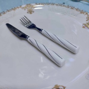ست کارد و چنگال میوه خوری 12 پارچه یونیک