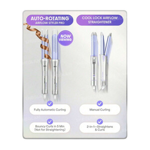 فر کننده و حالت دهنده مو شیگلم مدل Airflow Styler Pro-25mm چرخشی