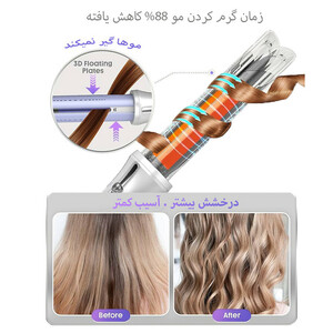 فر کننده و حالت دهنده مو شیگلم مدل Airflow Styler Pro-32mm