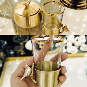 چای خوری برنجی