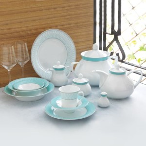 سرویس 108پارچه ژانتی فیروزه درجه1
