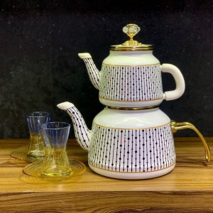 کتری قوری لعابی میس بتی طرح damla
