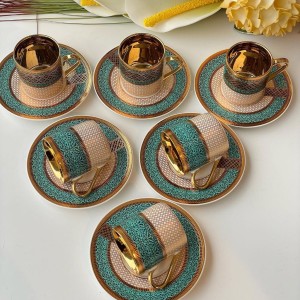 فنجان و نعلبکی  قهوه خوریHARLEM