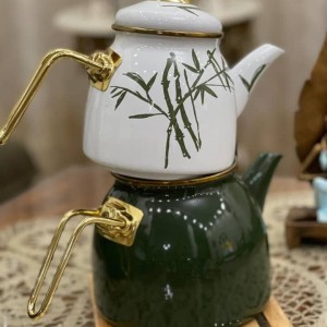 کتری قوری لعابی Bambum