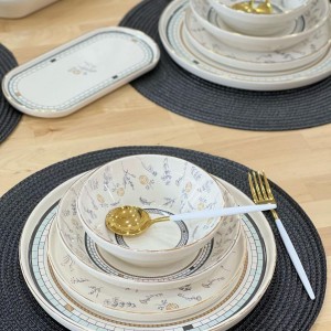 سرویس غذا خوری لبه دار sofia  ترکیه